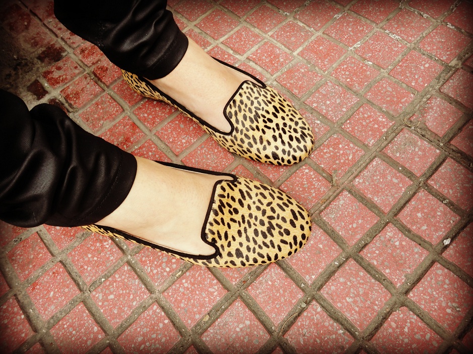 barefoot duchess a personal style blog Leopard "Smoking" Loafers