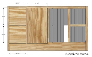 center entertainment doors plans bottom fronts drawer cut woodworking furniture