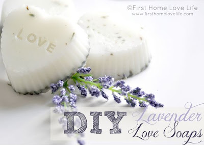 DIY Lavender Love Soaps