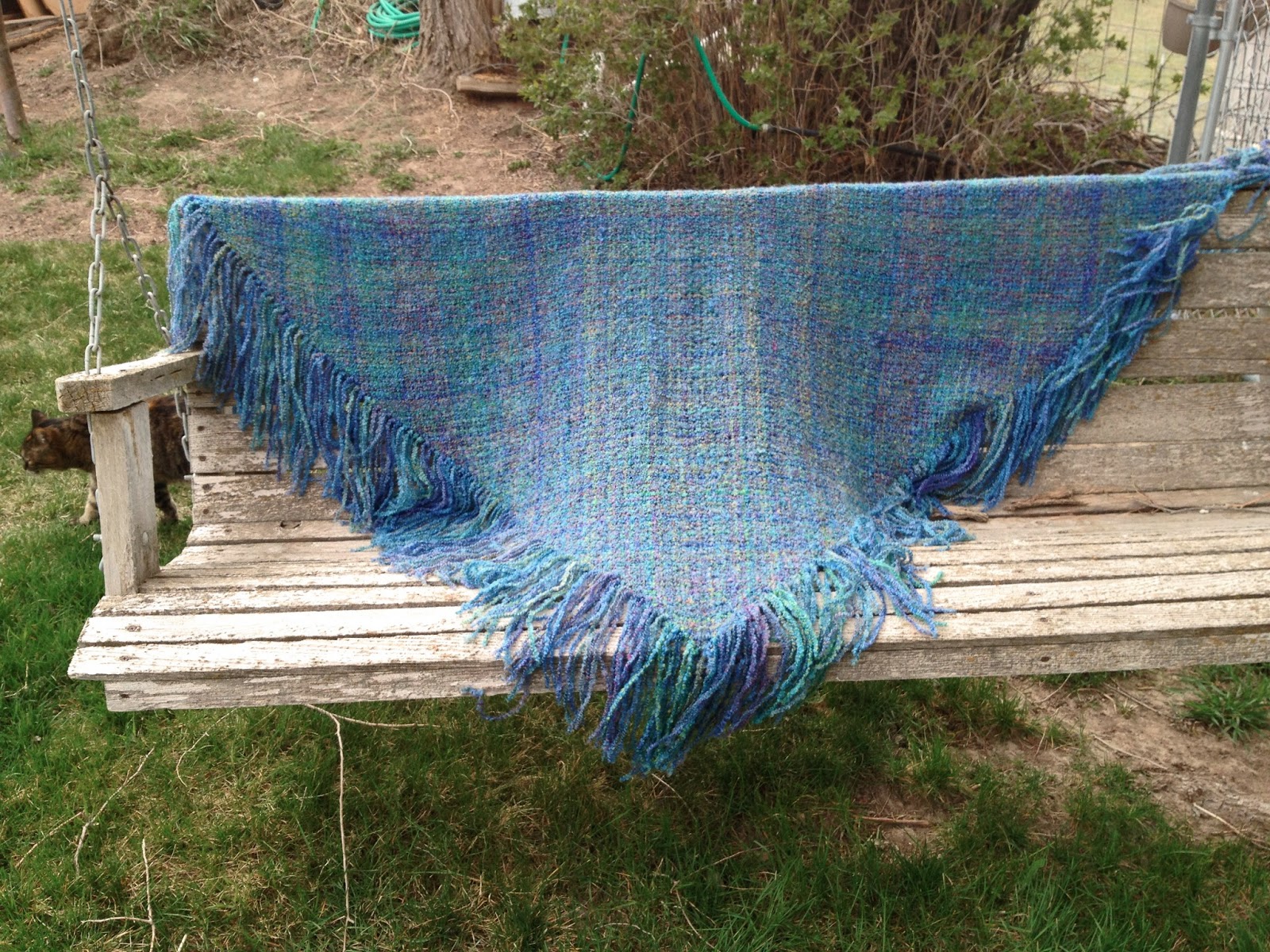 shaped shawl