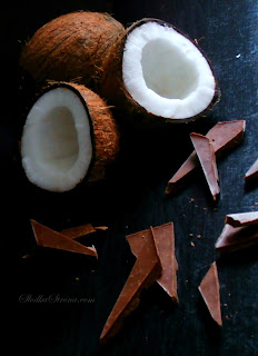 Kremowy Deser Kokosowy z Nutellą - Przepis - Słodka Strona