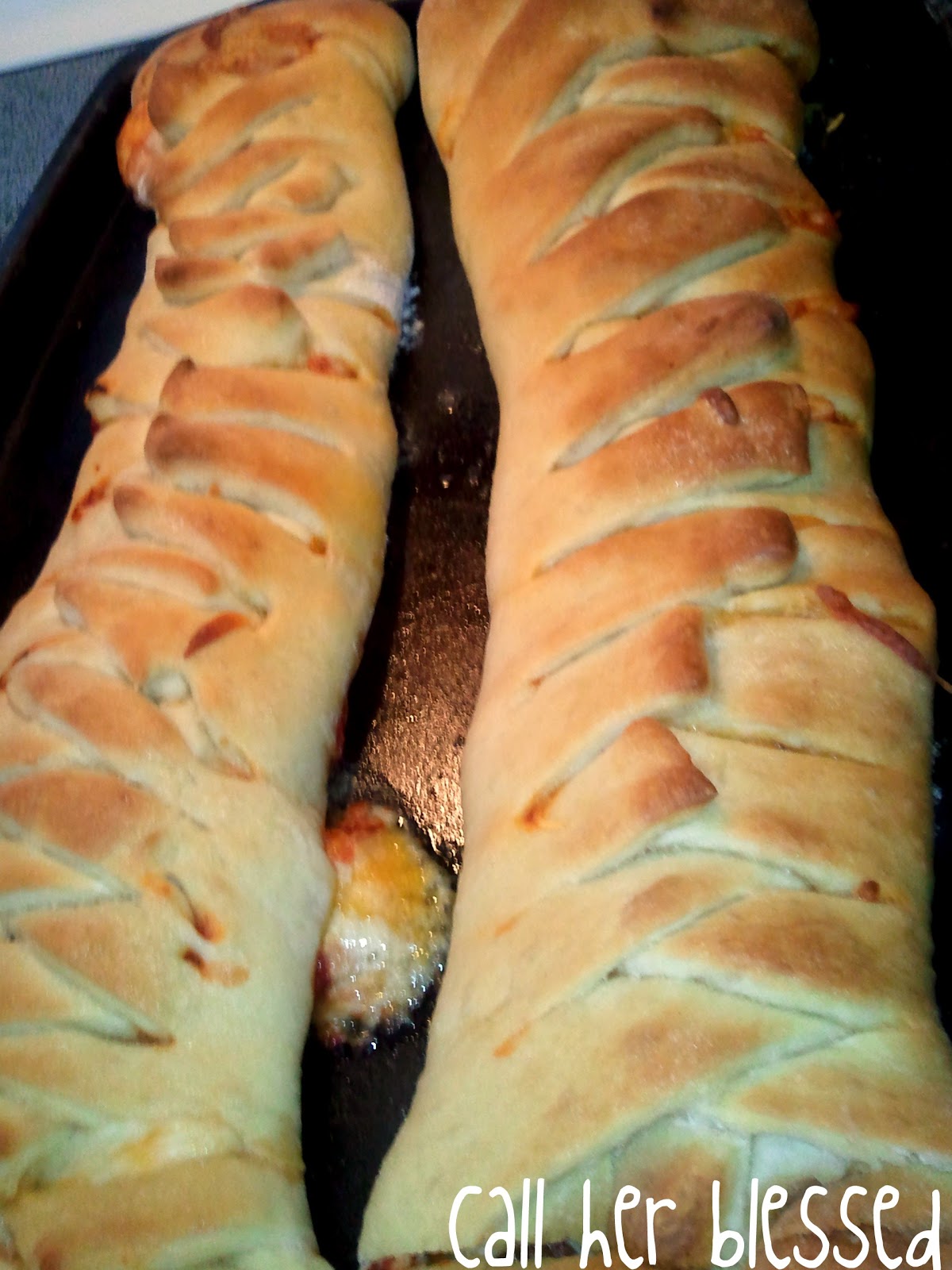 If The Creek Don't Rise Braided Pizza Bread