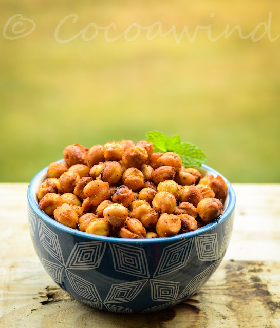 Roasted Crunchy Chickpeas/Garbanzo Beans 