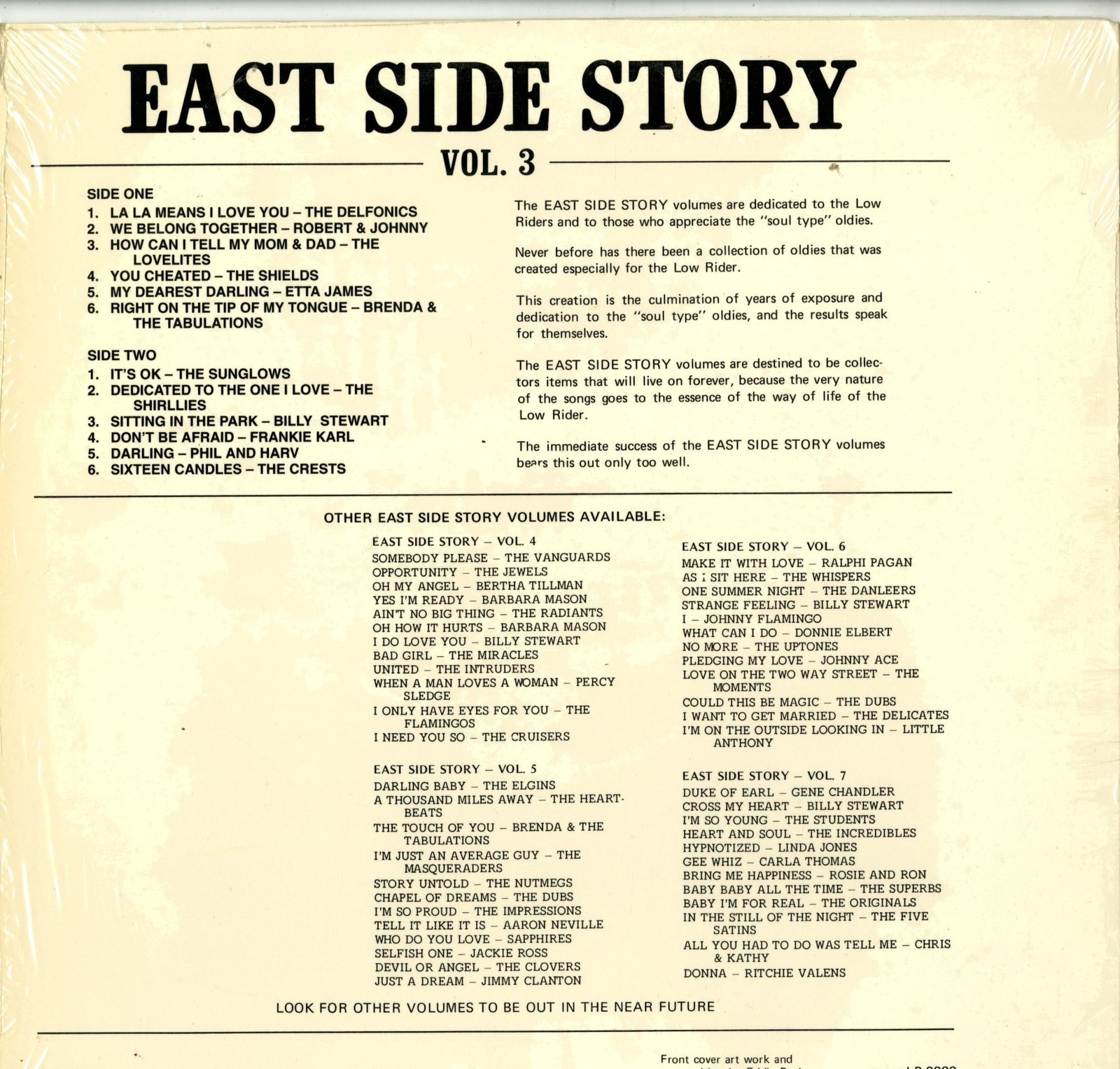 east side story vol 3