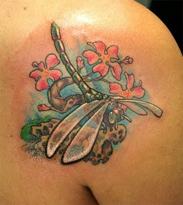 Dragonflies+tattoos+for+girls