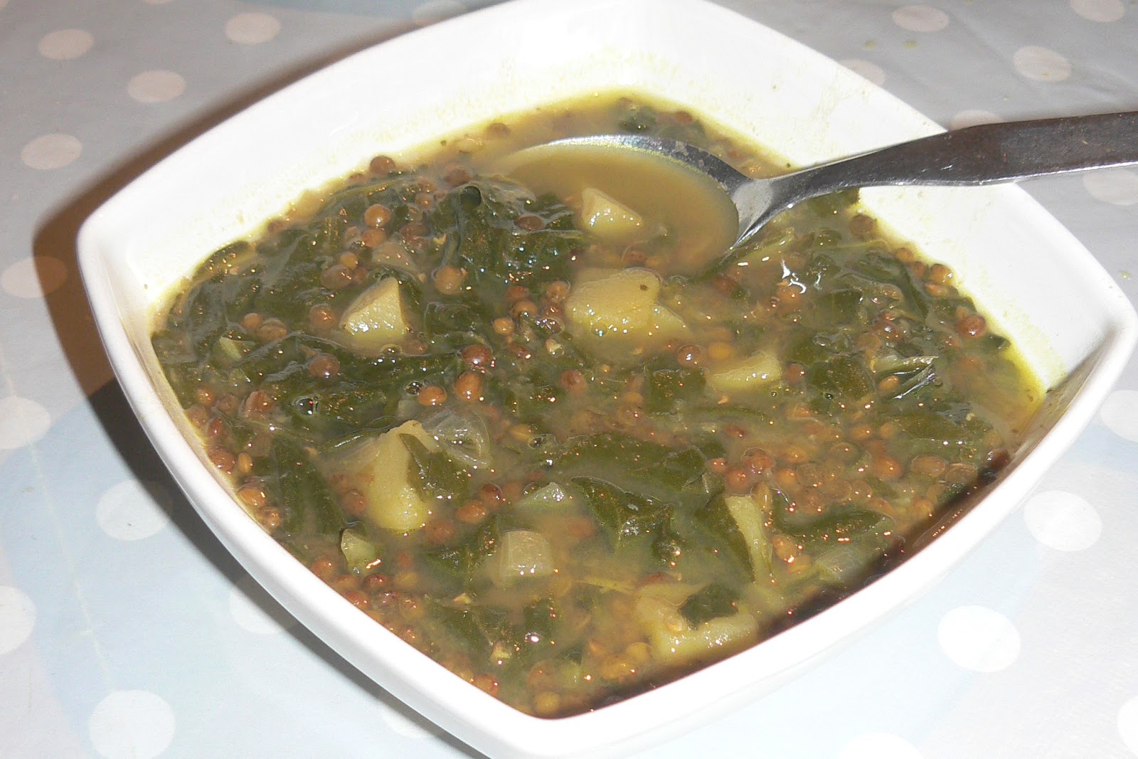 Et Si On Dejeunait Ensemble Soupe Libanaise Aux Lentilles Et Blettes