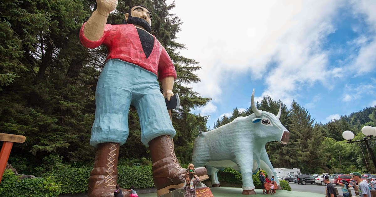 ROAD TREK Paul Bunyan and the trees of mystery