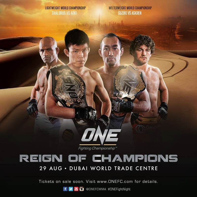 ONE FC: REIGN OF CHAMPIONS  Preview trailer