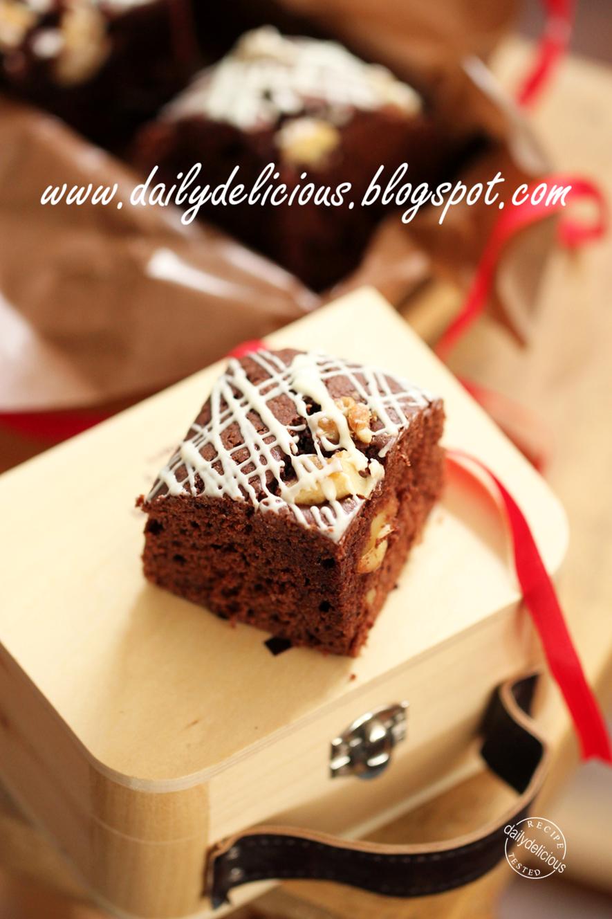 dailydelicious Kahlua Brownies My favorite liqueur, my delicious
