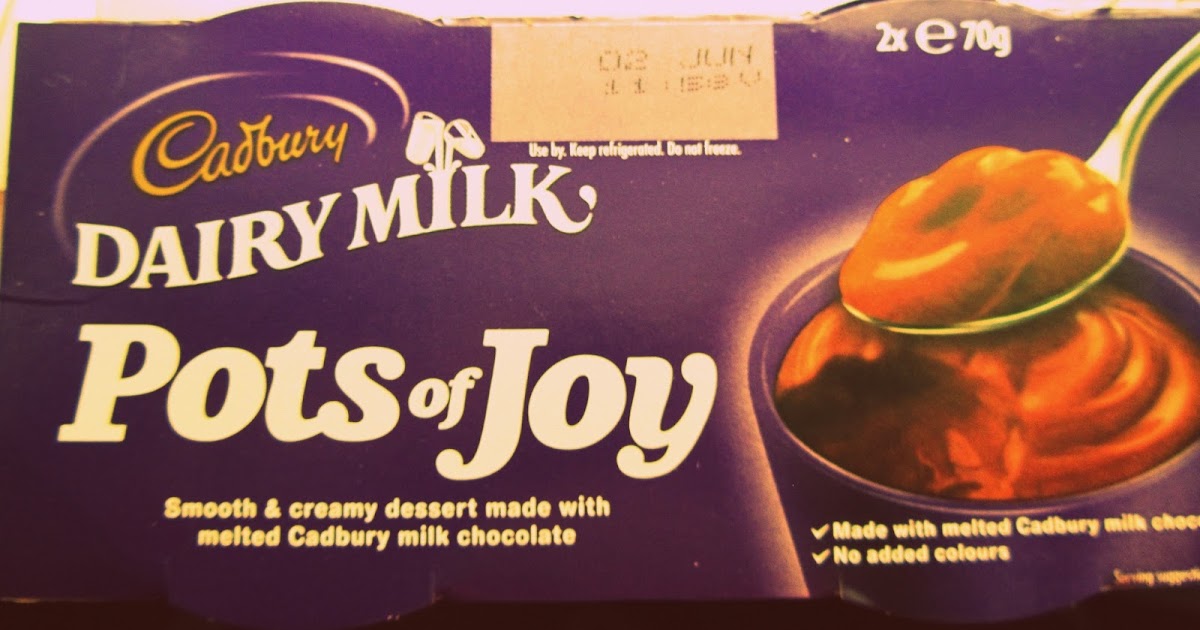 Review Crazy Cadbury Pots of Joy Dairy Milk