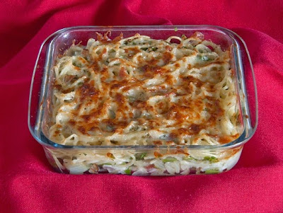 Espaguetis Gratinados
