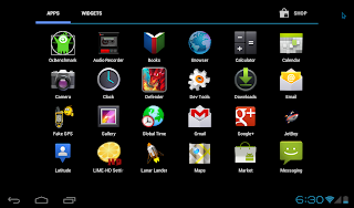 android x86 4.0 screenshot