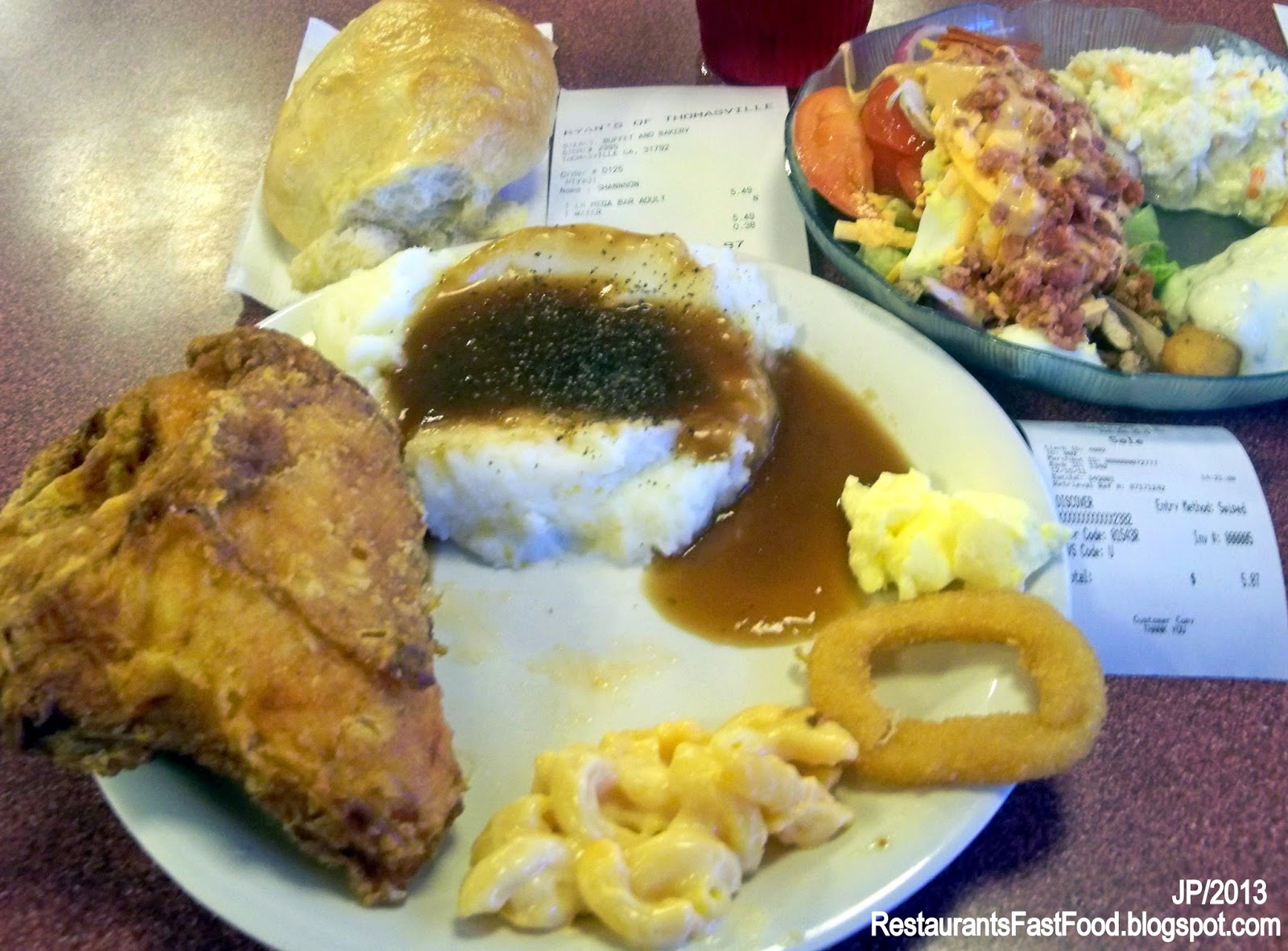 Restaurant Fast Food Menu McDonald's DQ BK Hamburger Pizza Mexican Taco BBQ Chicken Seafood