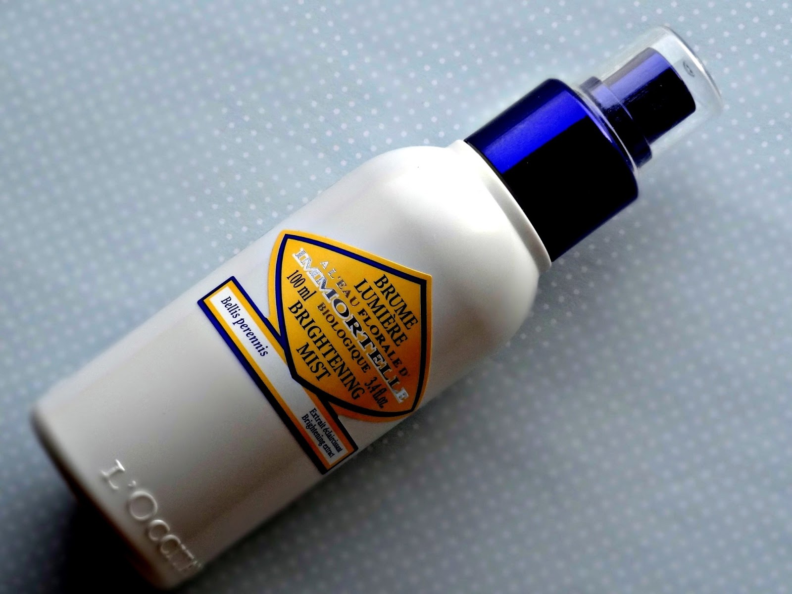 Makeup, Beauty and More L'Occitane Immortelle Brightening Face Mist