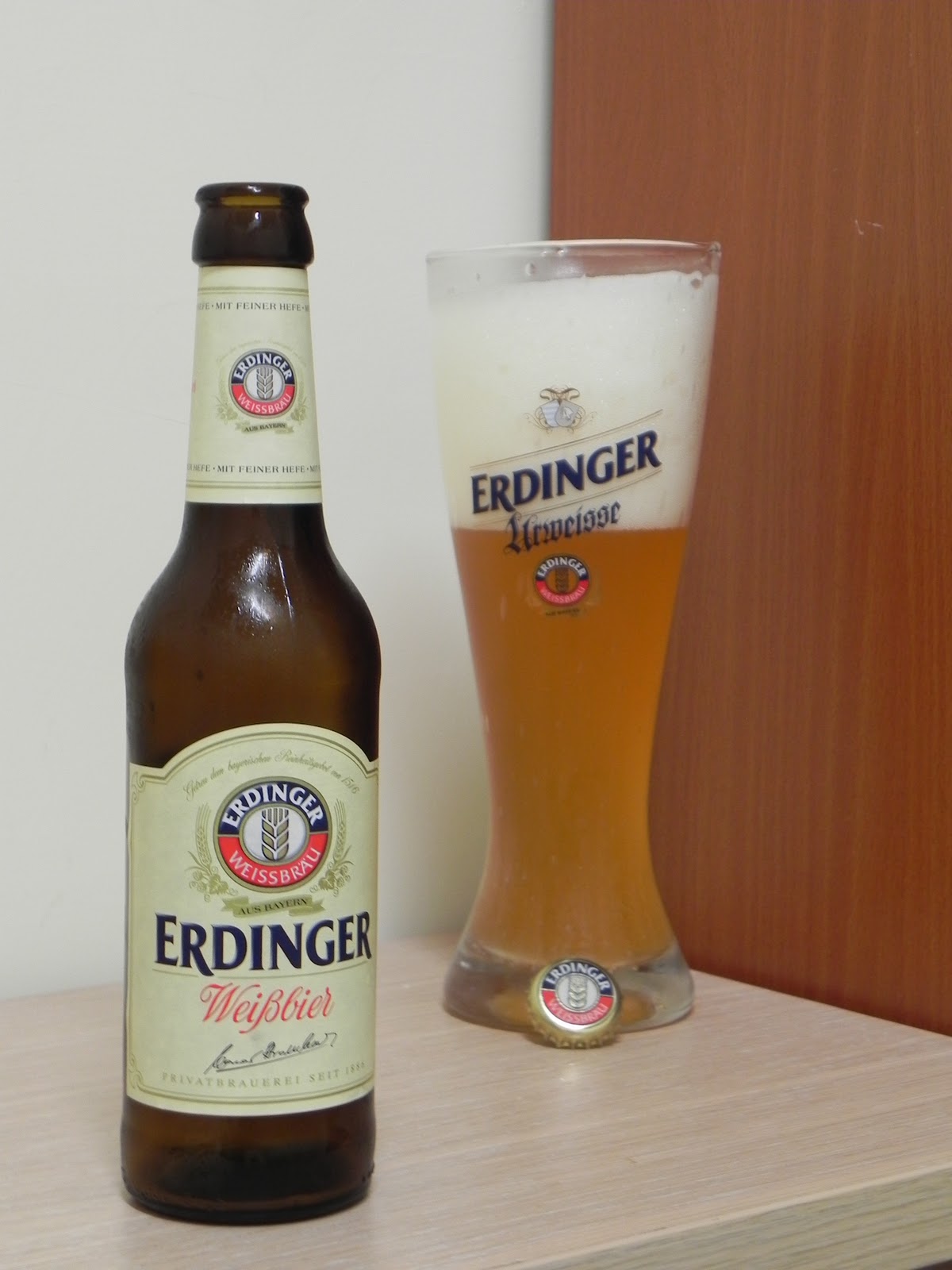 旅行的記憶 Erdinger Weissbier 艾丁格小麥啤酒