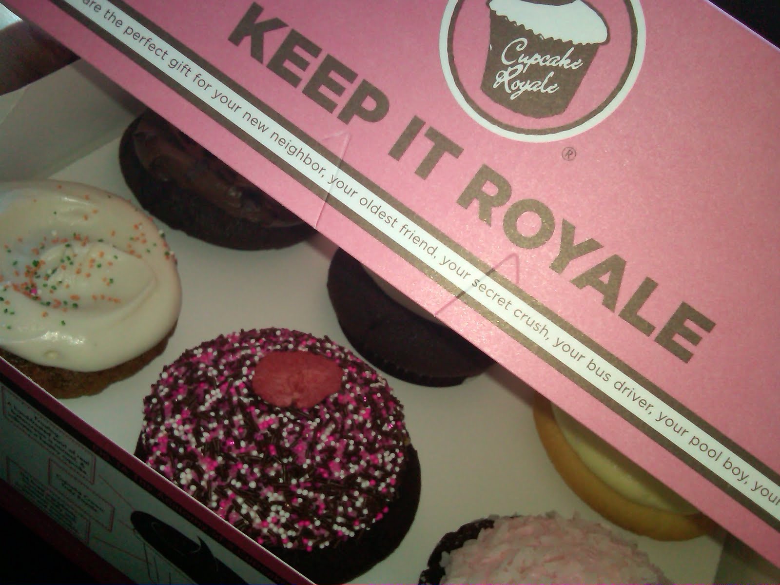 FOOD FASCINATION Cupcake of the Month at Cupcake Royale