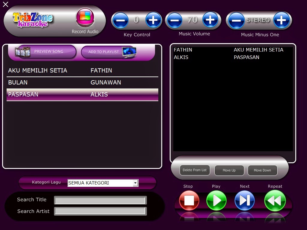 SOFTWARE KARAOKE PRO KARAOKE V 2.5 TOUCH SCREEN FULL CRACK