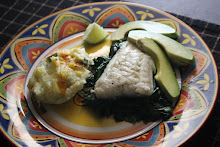 Roasted Grouper with Lime and Avocado