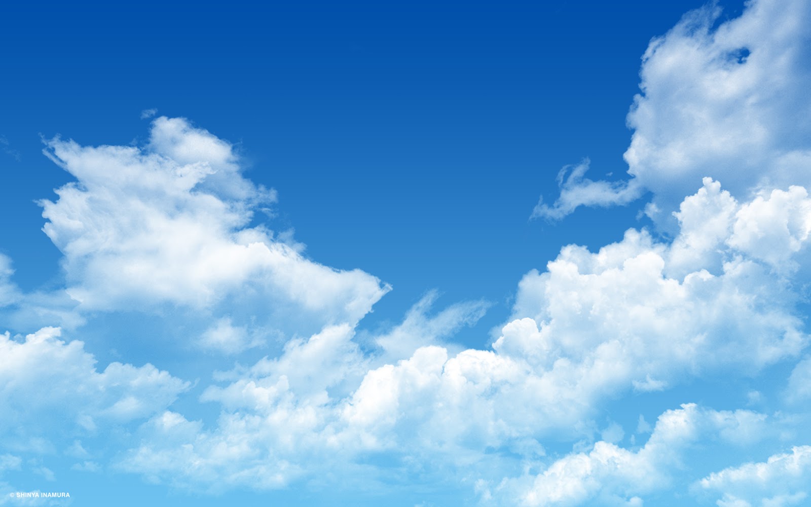 Blue Sky Wallpaper For Desktop Computer ~ Wall2U