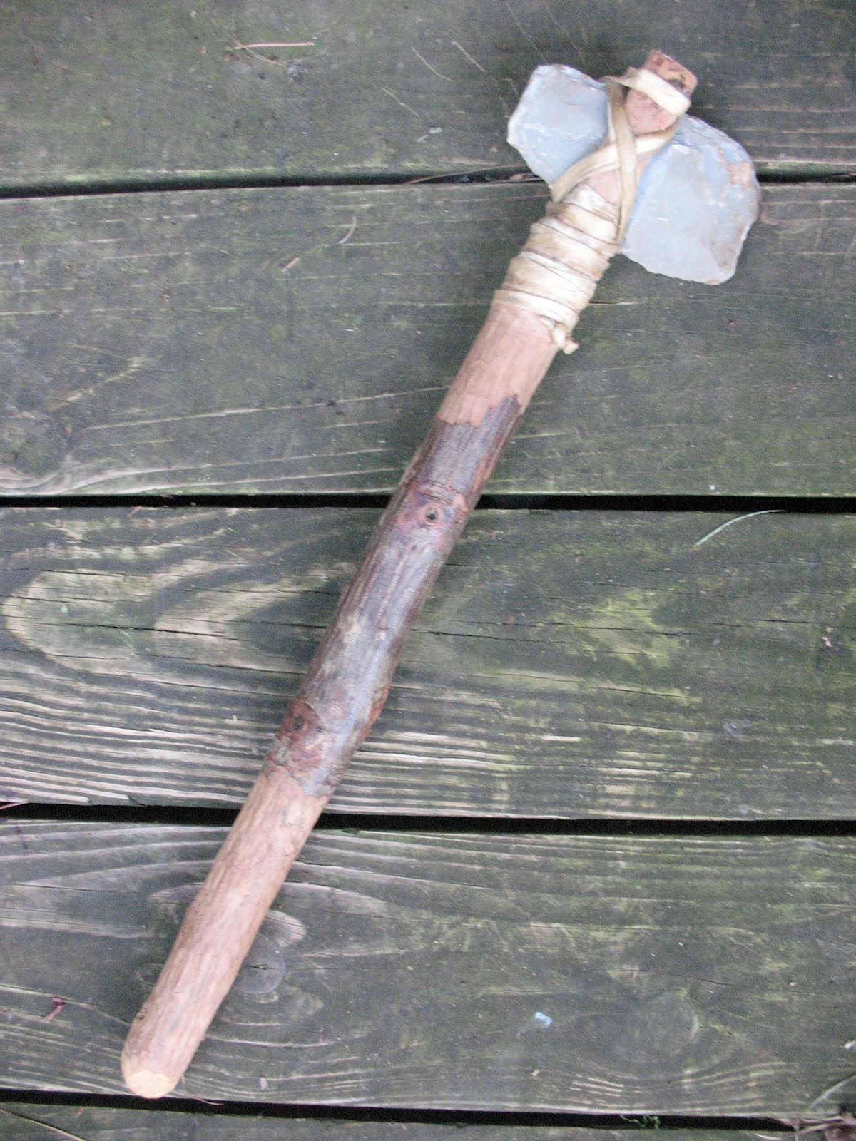 Sensible Survival Make a Hafted Stone Axe