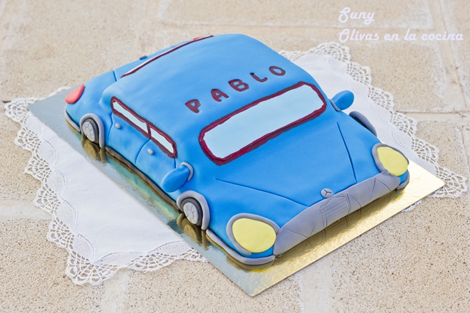 Tarta Fondant para Pablo