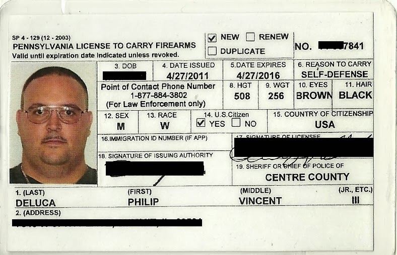 Whats On the Sarge's Mind CCW WAS DENIED TO A ARMED GUARD WHO HAS