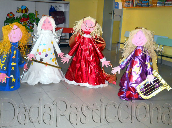 Immagini Angeli Di Natale.Dada Pasticciona Recita Gli Angeli Di Natale