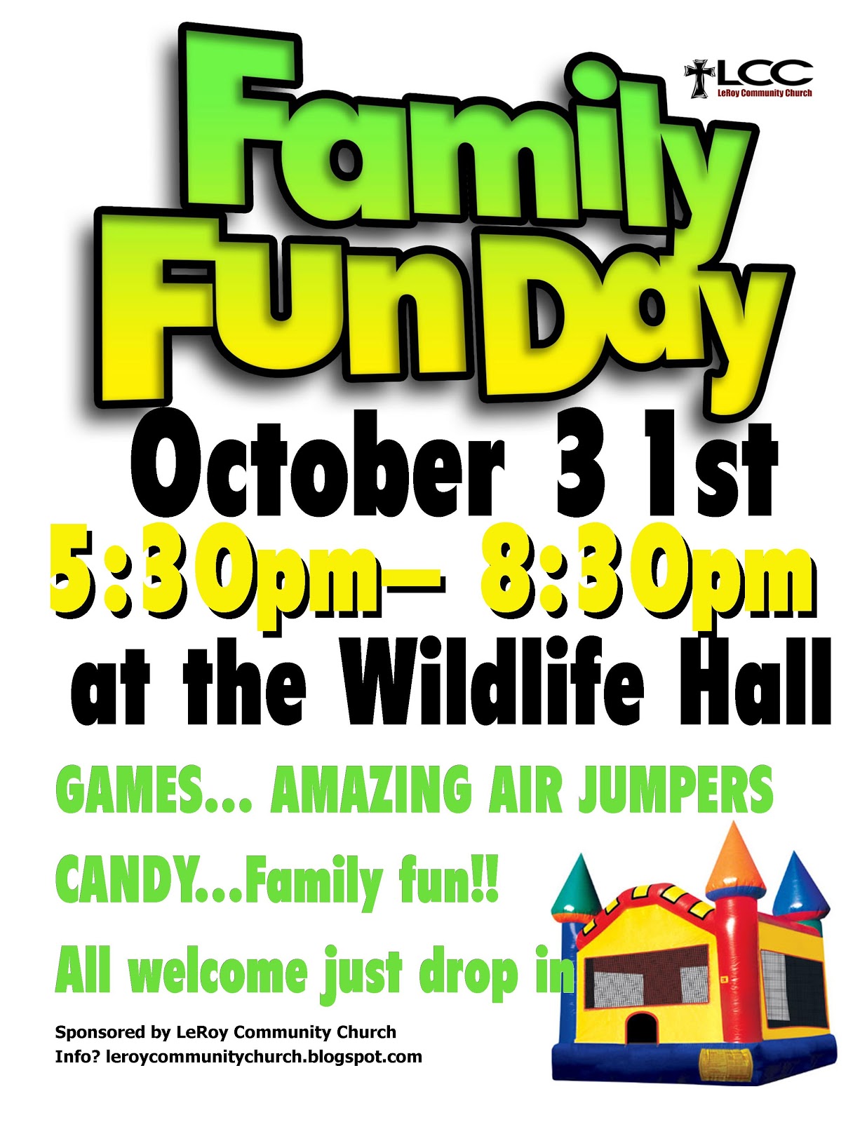 fun day poster template