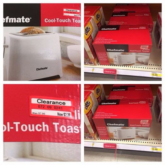 Chefmate Toaster 2.38 in Target!