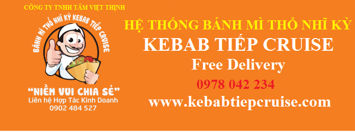  TIẾP CRUISE FAST FOOD - NIỀM VUI CHIA SẺ | 0902 484 527 | www.kebabtiepcruise.com