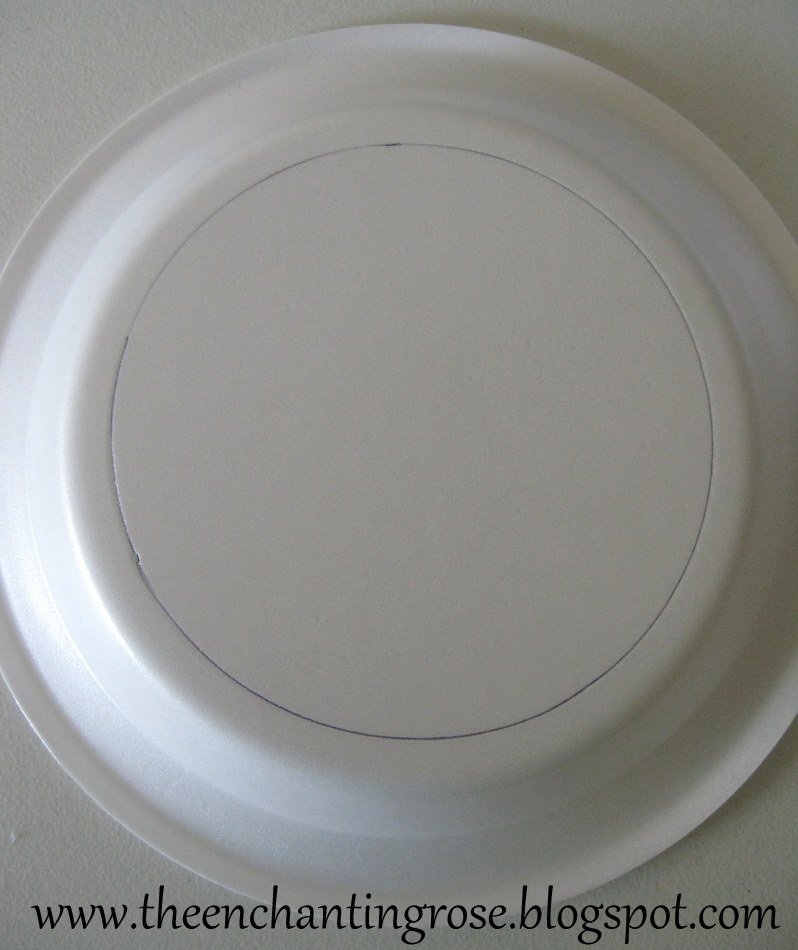 The Enchanting Rose Styrofoam Plate Wreath's