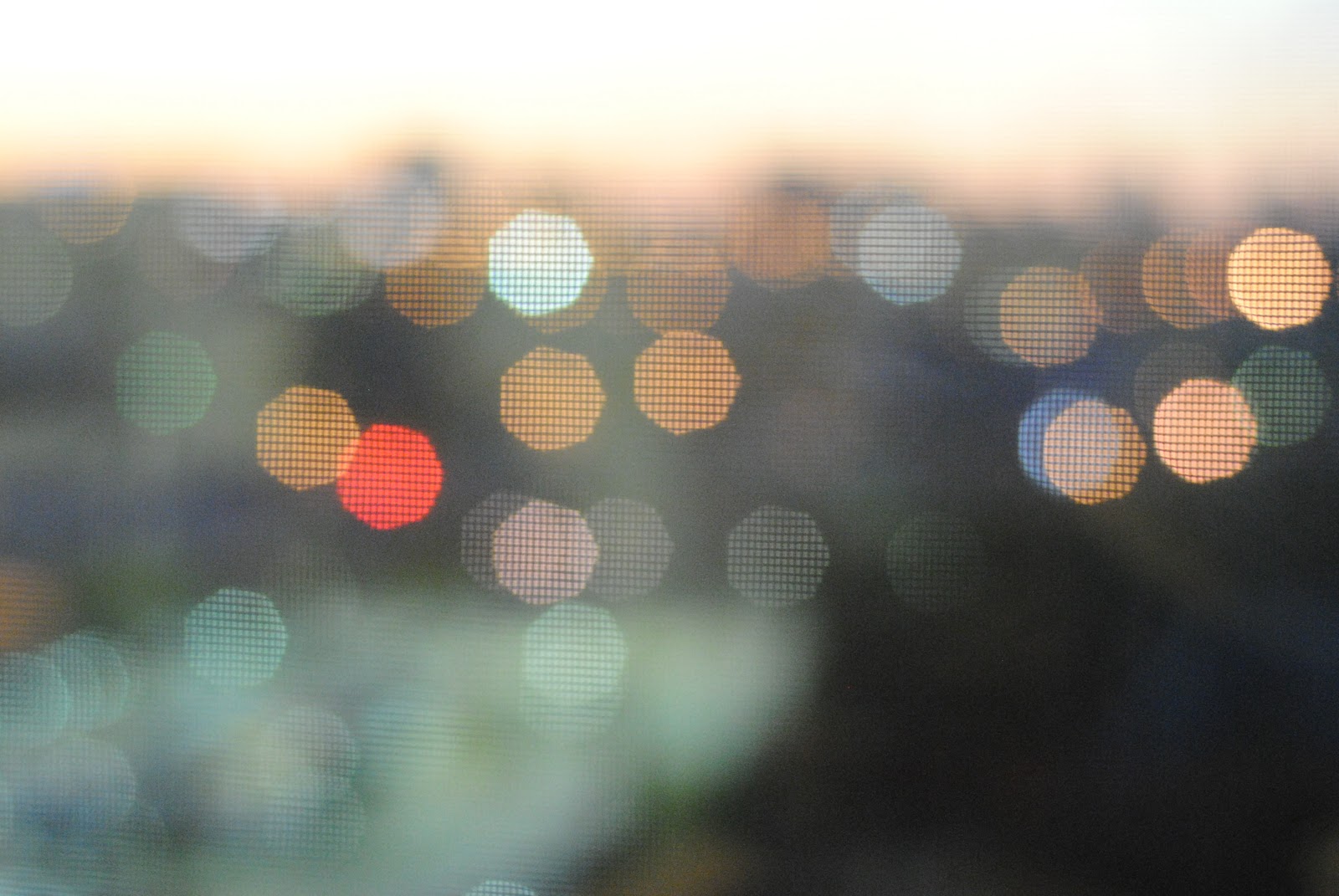 Grey Bokeh