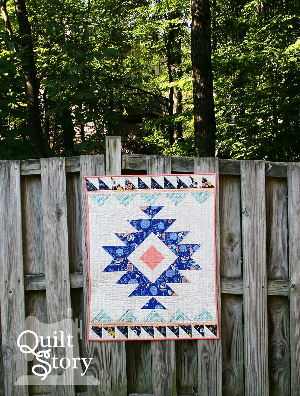Quilt Story Urban Aztec New Quilt from Meg!