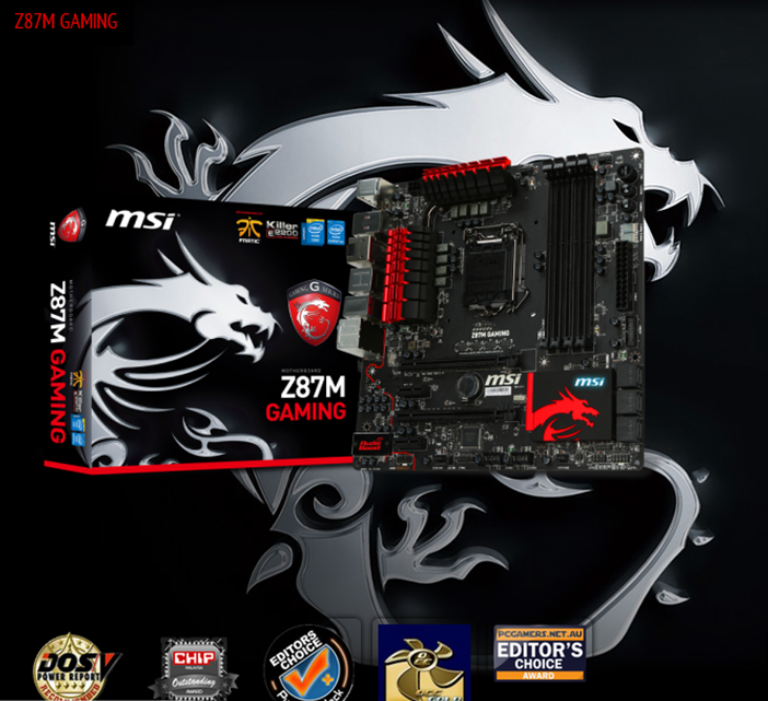 MSI Z87M GAMING Main Board/MotherBoard Full Specifications And Price in