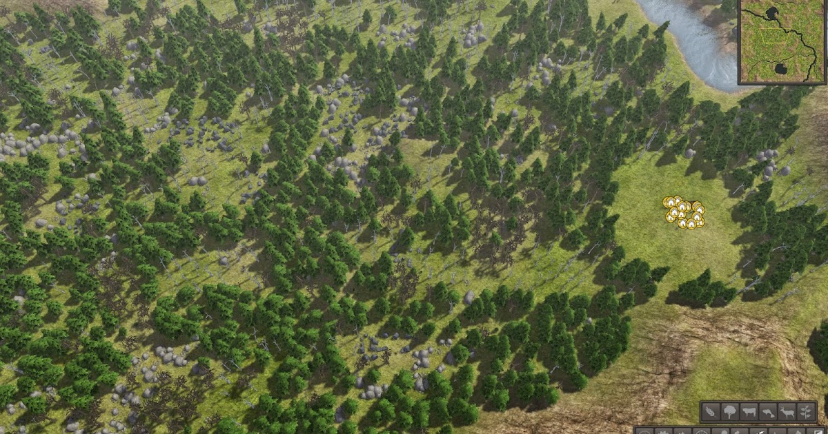 Banished Flat Map Seeds Large Flat Valley - Banished Maps