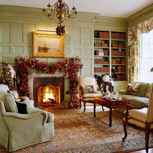 Living decorating christmas incredible grove pix Pix Grove: Incredible Living Room Decorating Ideas for Christmas