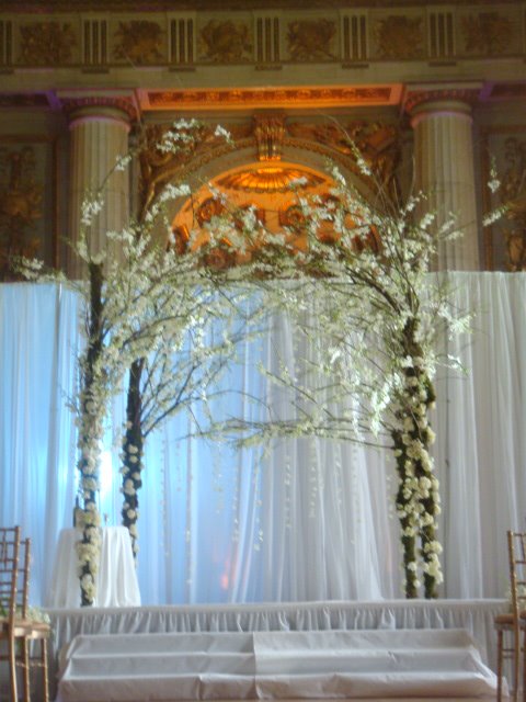 Our Jecular Wedding A Chuppah to Call Our Own wedding decor long island 