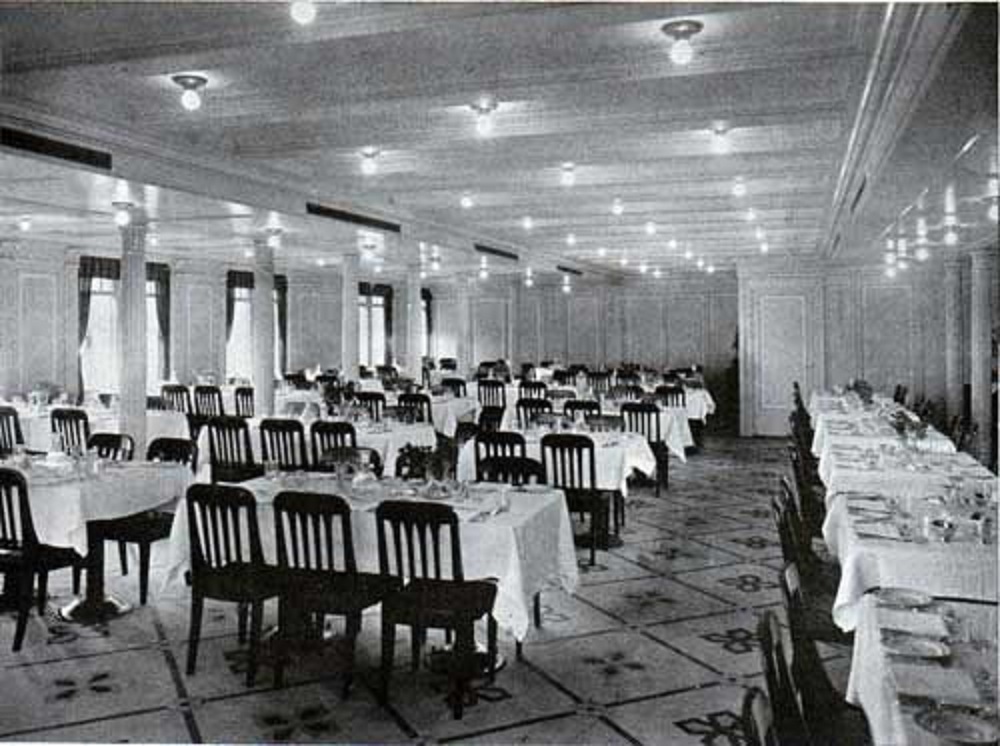 2nd Class dinning hall