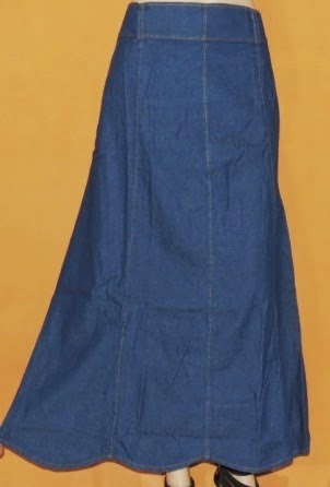 Rok Jeans Fashion Bawah Gelombang RM306 Rok Jeans Fashion Bawah Gelombang RM306