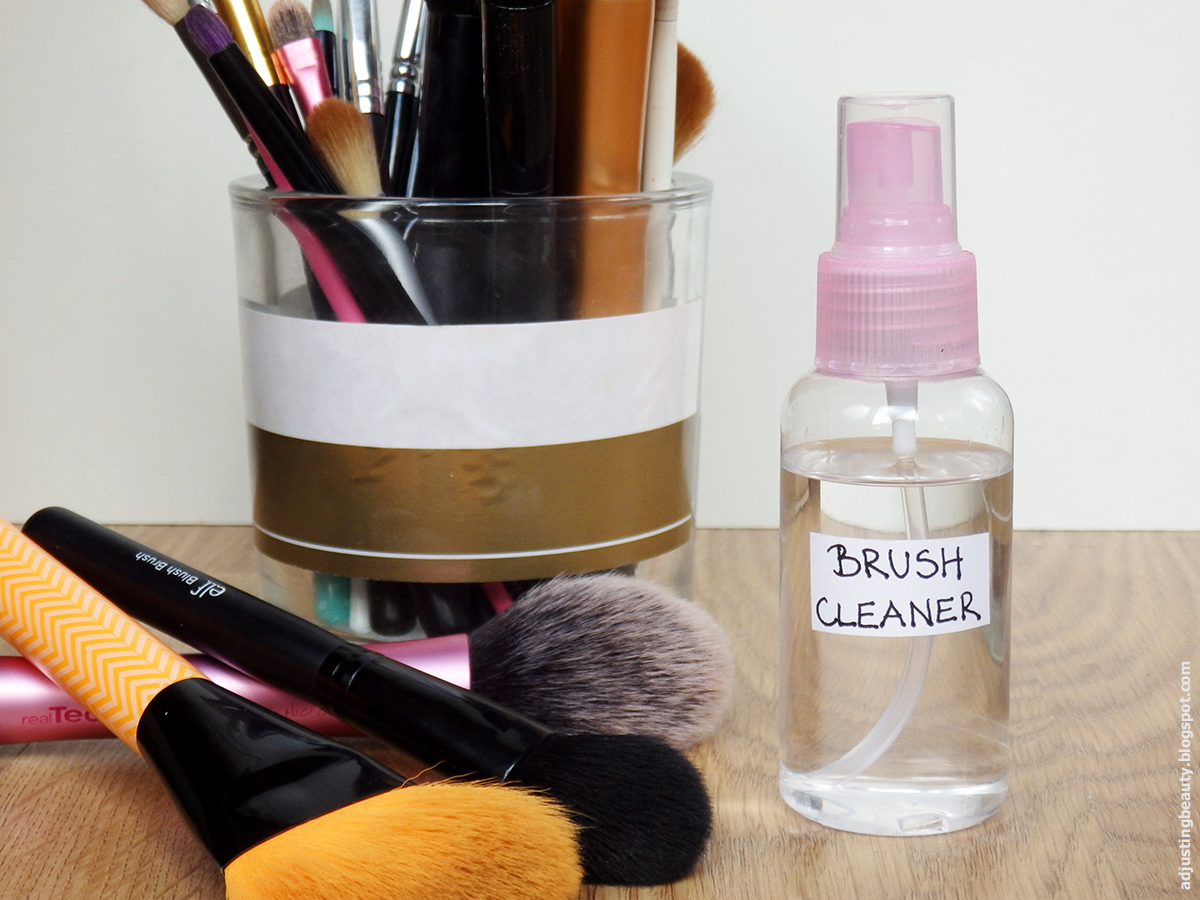 DIY Brush Cleaner Adjusting Beauty