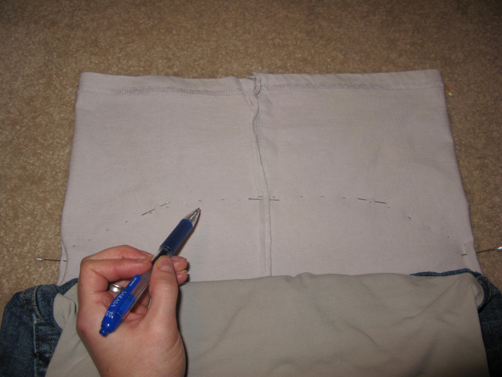 La Vida de la Fiore Full Panel Maternity Pant Tutorial