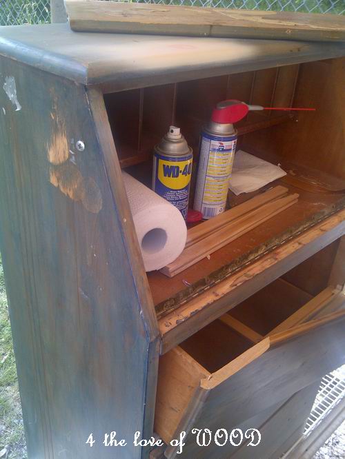 4 the love of wood HOW TO REMOVE STICKERS WD40