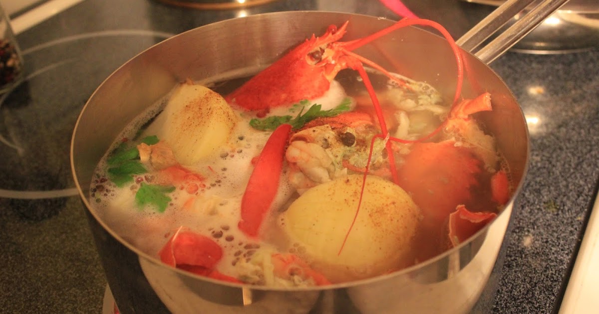 Ocean Breezes & Country Sneezes Lobster Stock & Seafood Risotto