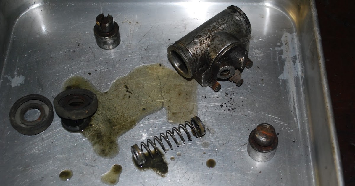 Clubman's blog Seized brake cylinder