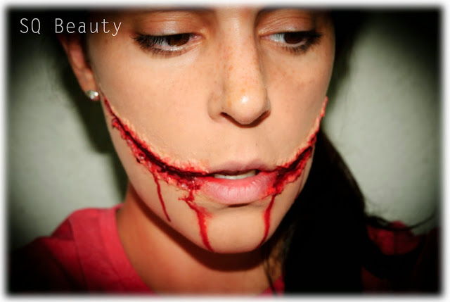 Maquillaje efectos especiales Sonrisa de Joker chelsea special effects makeup Silvia Quiros Maquillaje efectos especiales Sonrisa de Joker chelsea special effects makeup Silvia Quiros