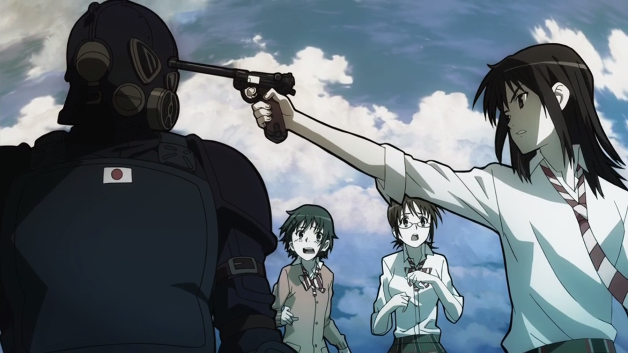COPPELION personajes Ibara Aoi Taeko accion drama apocaliptico manga