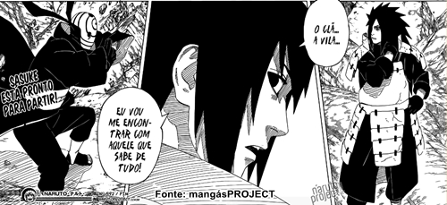 Print da Pagina 14 do Mangá do Naruto 592