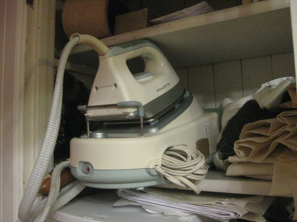 Tooling Up I love my iron! (and ironing board)