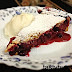 Blackcurrant and strawberry pie