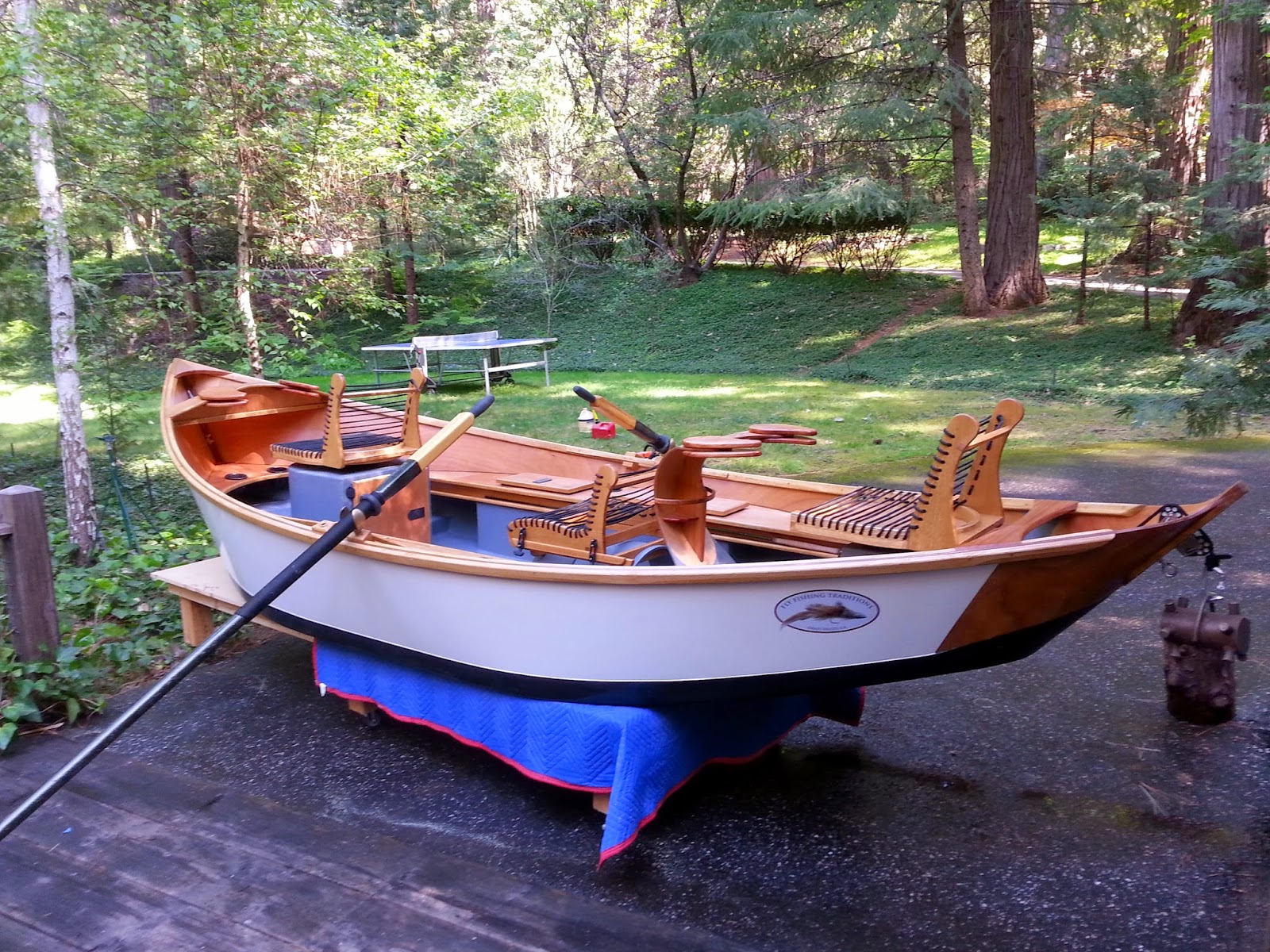 Fly Fishing Traditions Kingfisher Drift Boat Build I'm Done